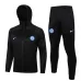 Inter Milan 2024/25 Hooded Sports Jacket - Black