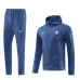Veste de sport à capuche de l'Inter Milan 2024/25 - Bleu clair