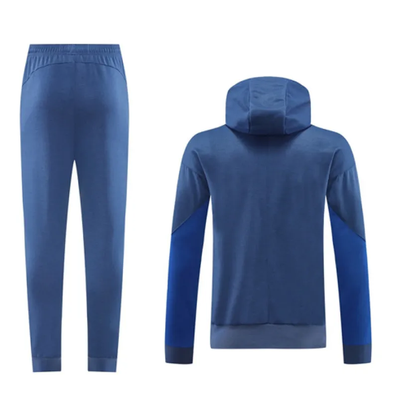 Veste de sport à capuche de l'Inter Milan 2024/25 - Bleu clair