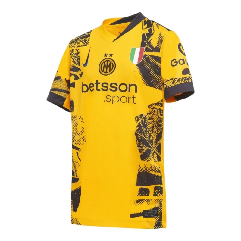 Maglia Terza Infantile Inter Milan 2024/25 - Giallo