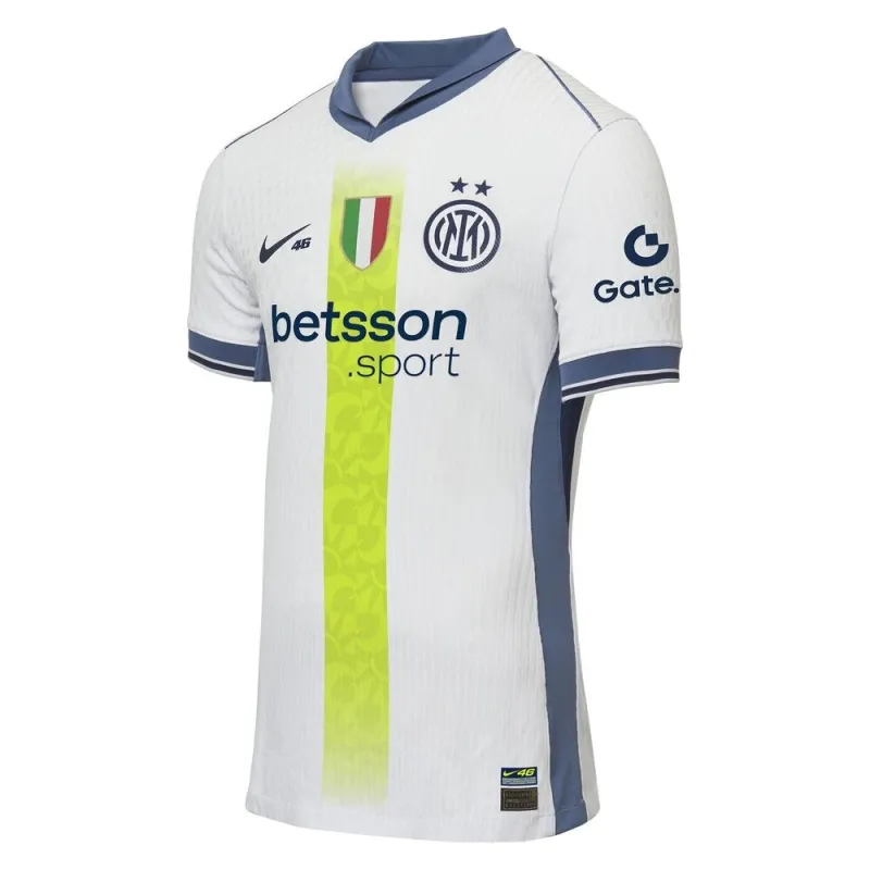 Inter Mailand 2024/25 Auswärtsspezial VR46 Kinder Trikot - Weiß