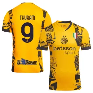 Marcus Thuram, Maillot Inter Milan 2024/25 Troisième - Jaune