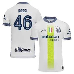 Valentino Rossi, Maillot Extérieur Spécial VR46 Inter Milan 2024/25 - Blanc