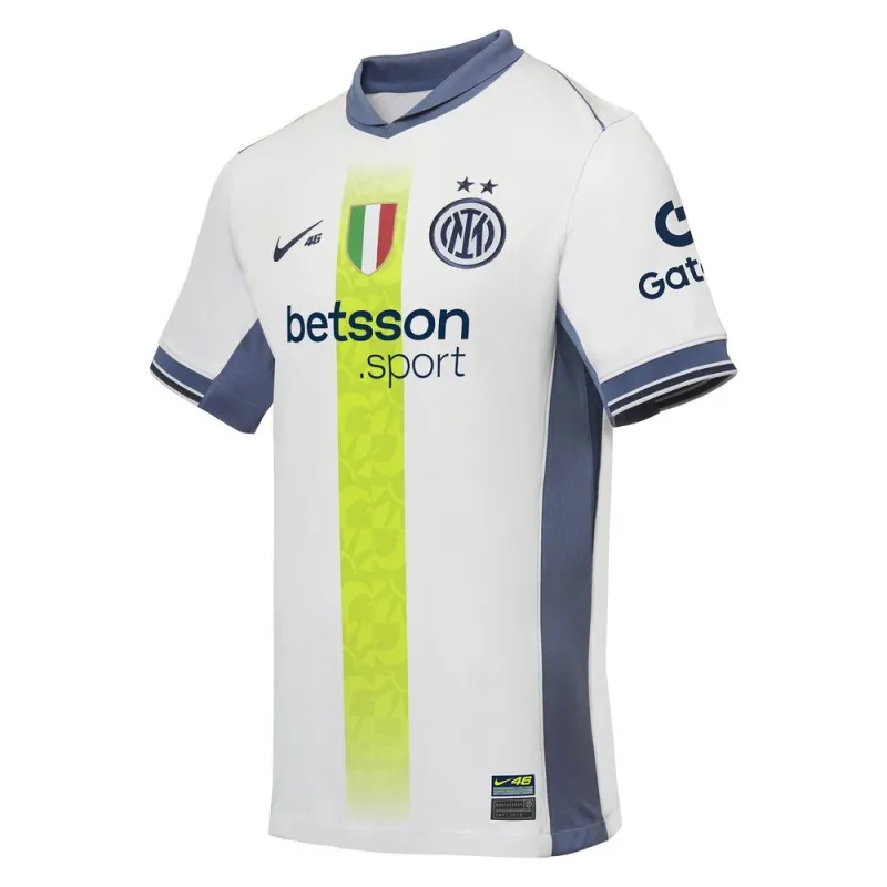Valentino Rossi, Maglia Fuori Casa Speciale VR46 Inter Milan 2024/25 - Bianca