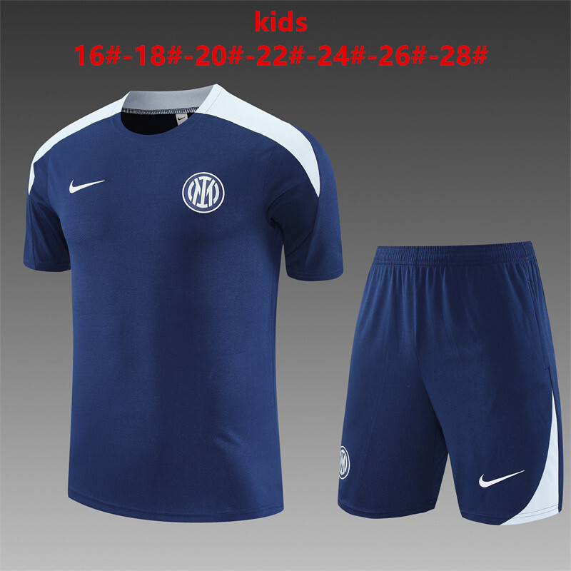 Inter Milan 2025/26 Set Allenamento Bambino blu
