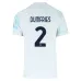 Inter Milan Dumfries Kids' Jersey Set 2025/26 Away - White