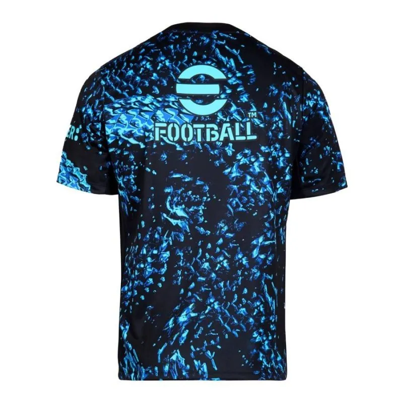 Maillot de pré - match de l'Inter Milan 2025/26 - Bleu/Noir