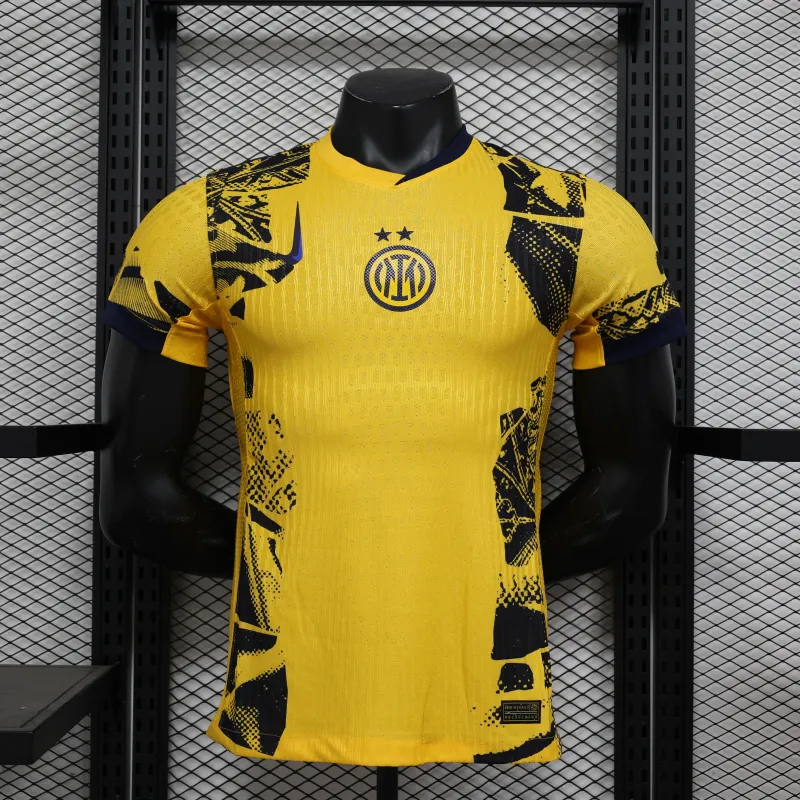 Inter Milan Maillot de Joueur Édition Spéciale 2025/26 - Jaune