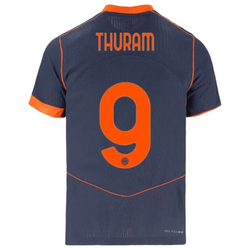 Inter de Milán THURAM 2025/26 Camiseta Third Niño con Pantalones cortos - Azul