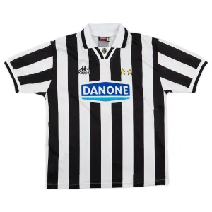 Juventus 1994/95 Retro Home Jersey - White/Black