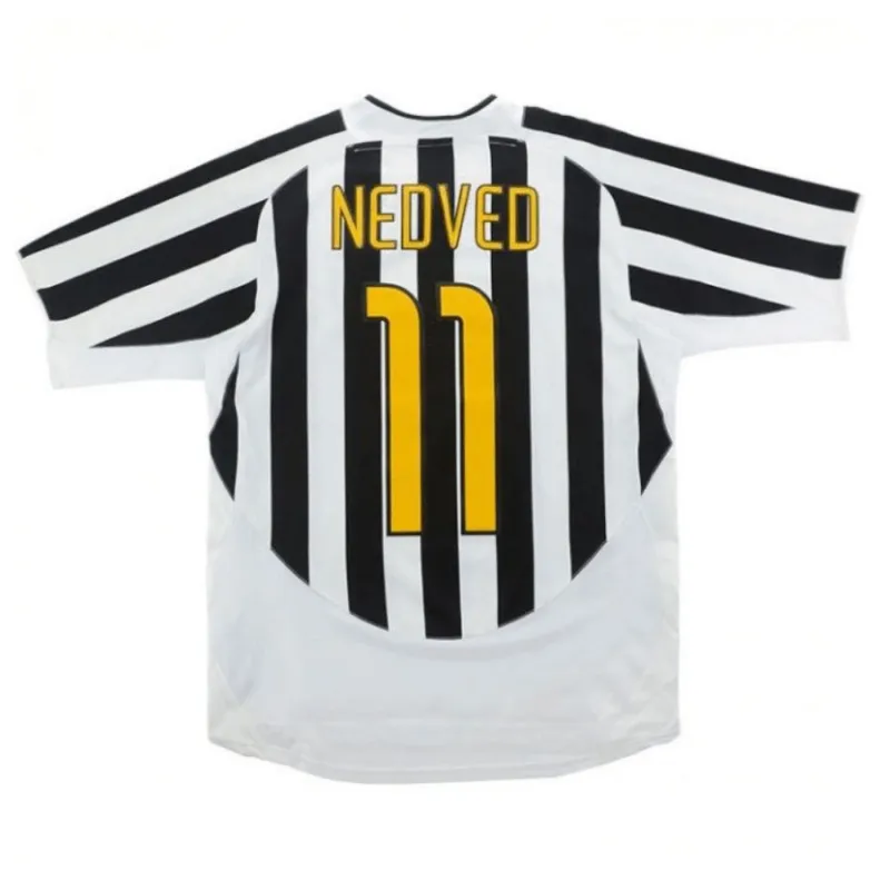Pavel Nedved Juventus maglia retro home 2003/04