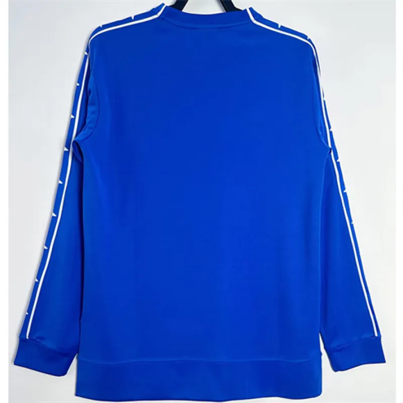 Juventus 1999/00 Away Retro Long - Sleeve Jersey - Blue