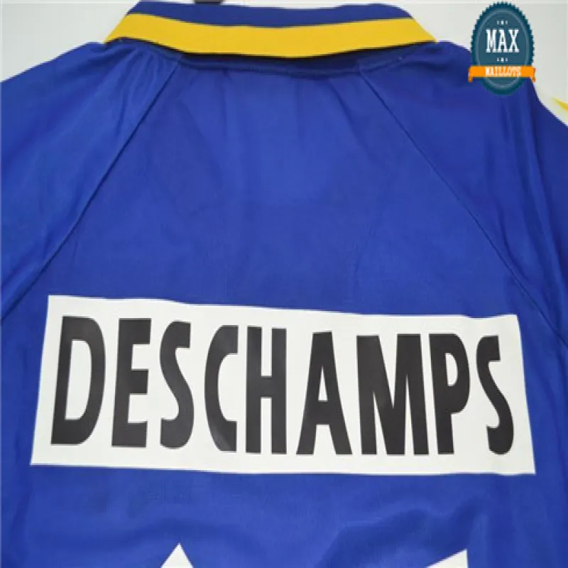 Juventus 1995/96 UEFA Champions League Away Retro Jersey - Blue