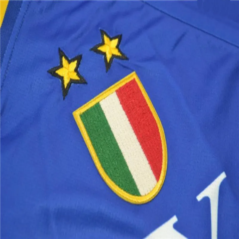 Juventus 1995/96 UEFA Champions League Away Retro Jersey - Blue