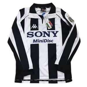 Juventus 1997/98 Home Retro Long - Sleeve Jersey - White