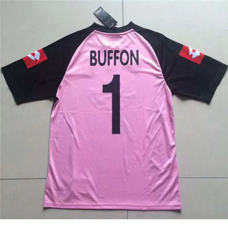 Juventus 2002/03 Retro UEFA Champions League Final Goalkeeper Jersey - Pink