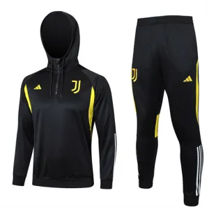 Juventus 2024/25 children's hooded sportswear - black