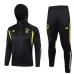 Abito sportivo con cappuccio per bambini della Juventus 2024/25 - nero