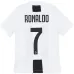 Cristiano Ronaldo's Juventus 2018/19 Home Retro Jersey No.7 - White