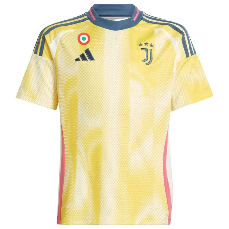 Camiseta infantil de visitante de Juventus 2024/25 - Amarilla