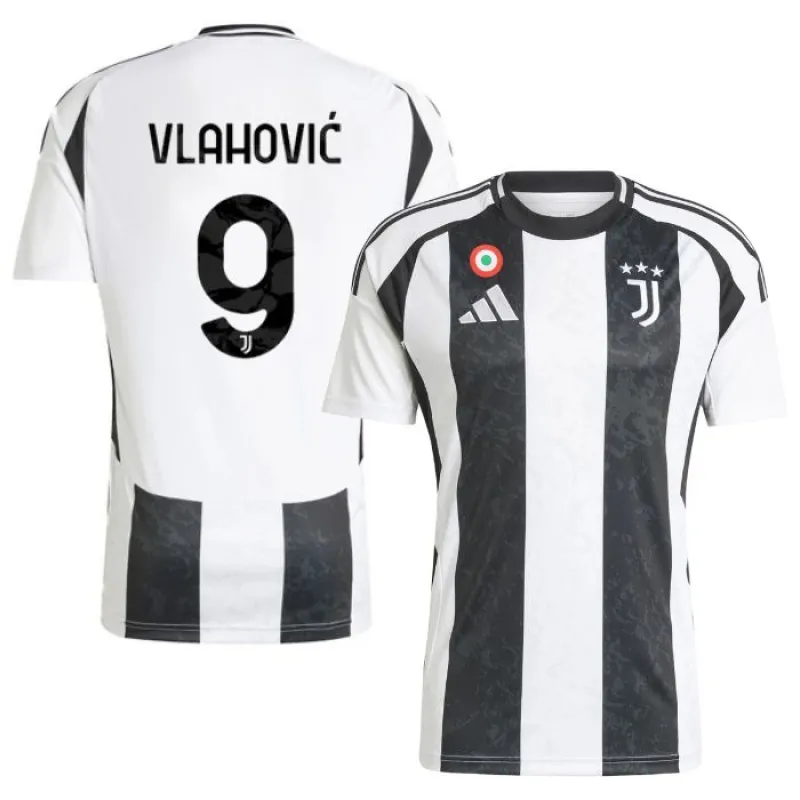 Vlahovic's Juventus 2024/25 Home Jersey - White