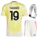 Thuram's Juventus 2024/25 Away Children's Jersey Set - Yellow