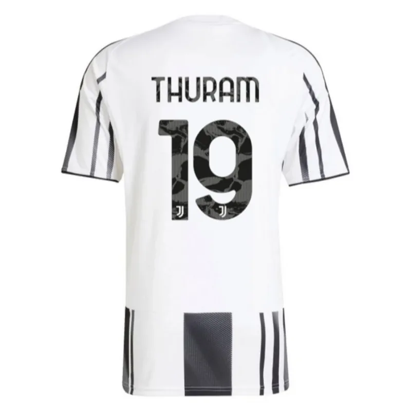 Juventus THURAM 2025/26 Home Jersey - White