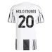 Juventus KOLO MUANI 2025/26 kids home jersey set white