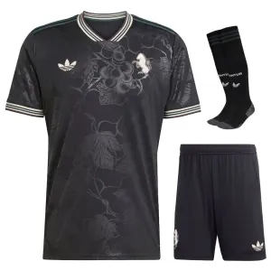 Juventus 2025/26 Third Kids Kit Set - Black