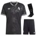Juventus 2025/26 Set Maglia Third Bambini - Nera