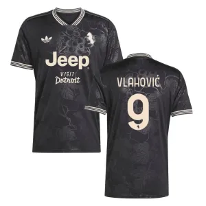 Juventus VLAHOVIC 2025/26 Drittes Trikot - Schwarz
