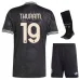 Juventus THURAM 2025/26 Third Kids' Kit Jersey - Black