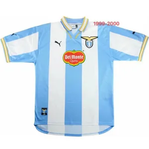 Lazio 1999/00 Retro Heimtrikot - Blau