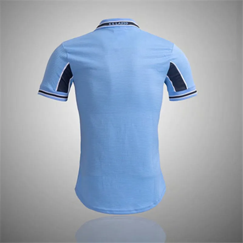 Lazio 1999/00 Retro Home Jersey 2 - Blue