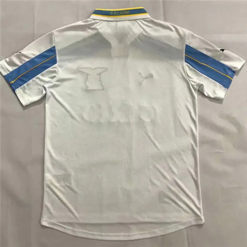 Maillot d'extérieur retro de Lazio 2000/01 - Blanc
