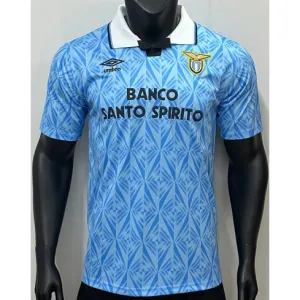 Lazio 1991/92 Home Retro Jersey - Blue