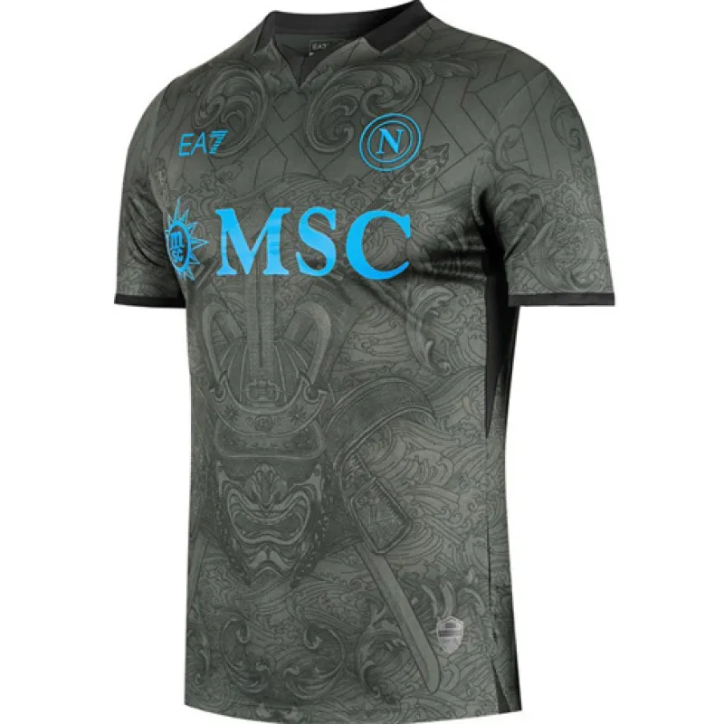 Der dritte Heimtrikot 2024/25 von Neapel - grau