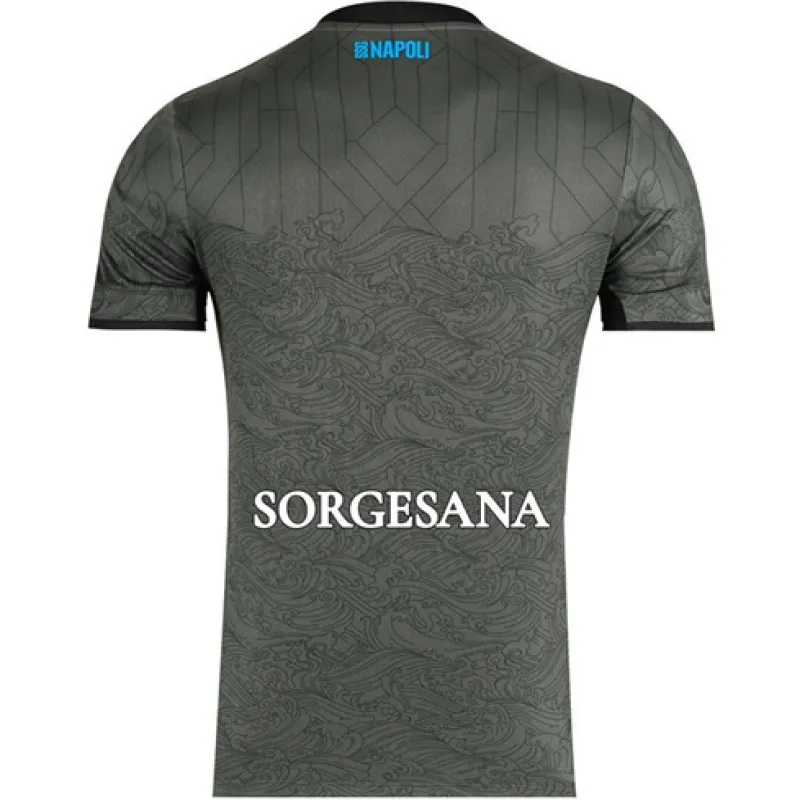 Der dritte Heimtrikot 2024/25 von Neapel - grau