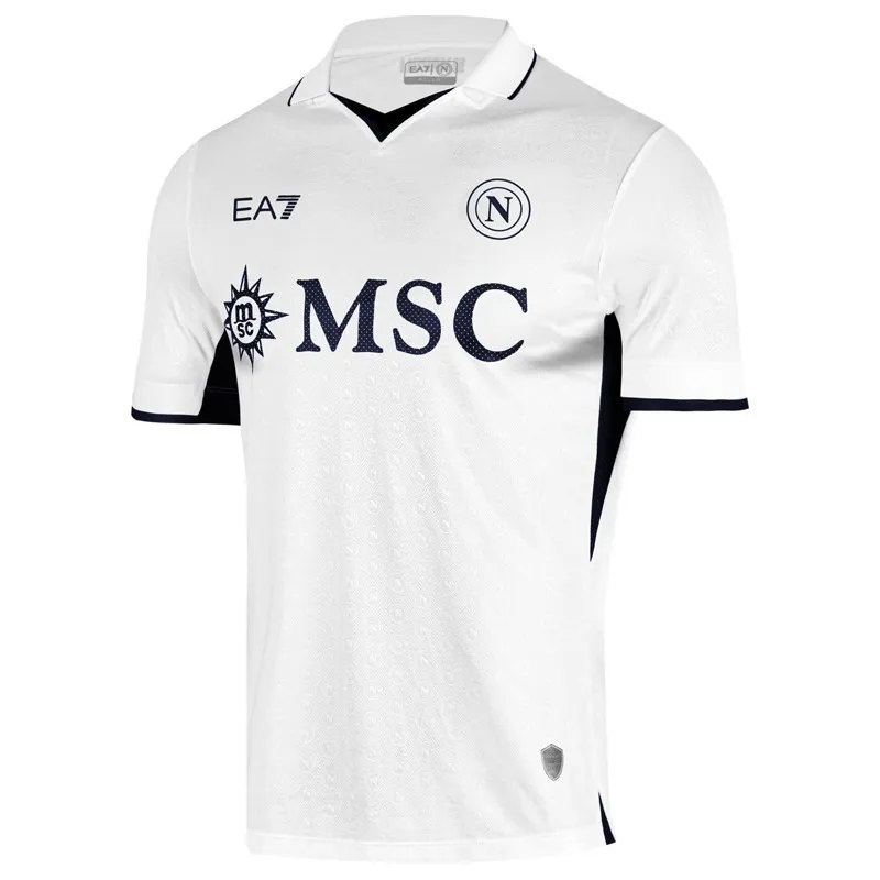 Maillot d'extérieur de Naples 2024/25 - Joueurs - Blanc