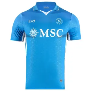Maillot domicile pour enfants de Naples 2024/25 - Bleu
