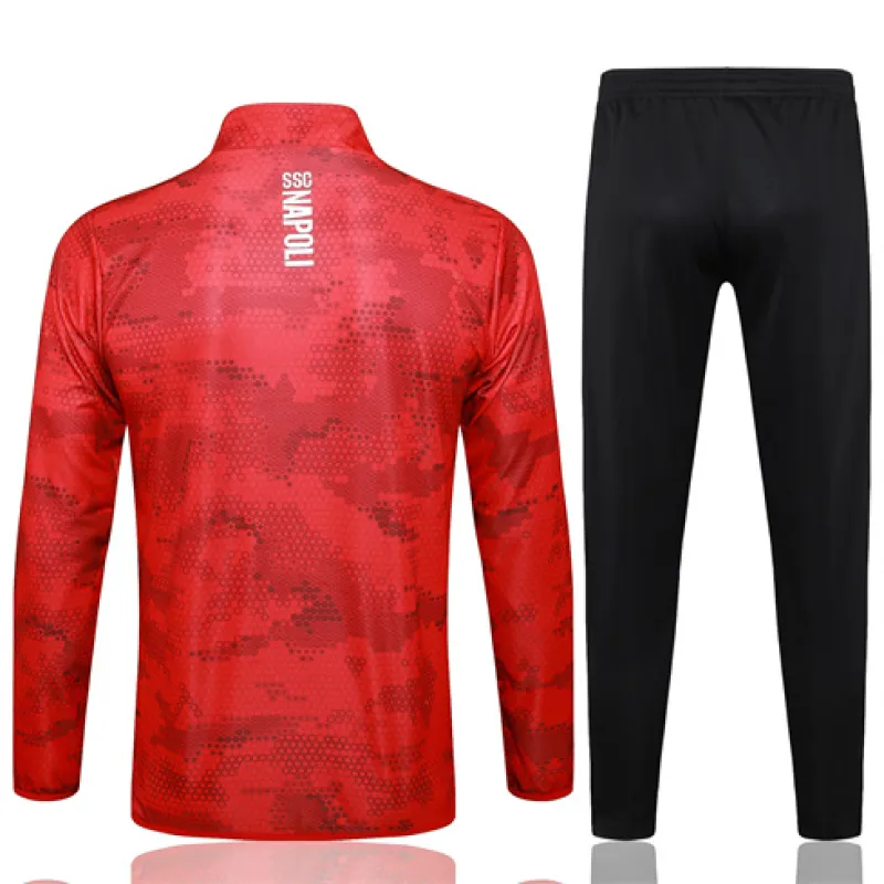 Veste de sport pour enfants de Naples 2024/25 - Rouge