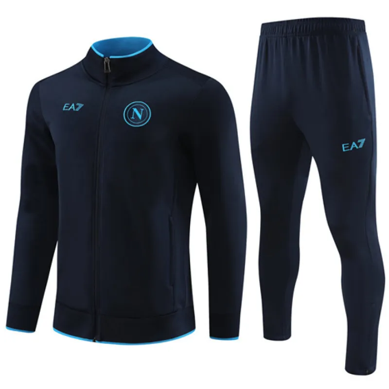 Napoli 2024/25 Kids Track Jacket Navy Blue
