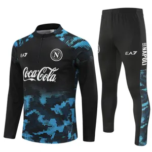 Napoli 2024/25 Children's Sportswear - Black