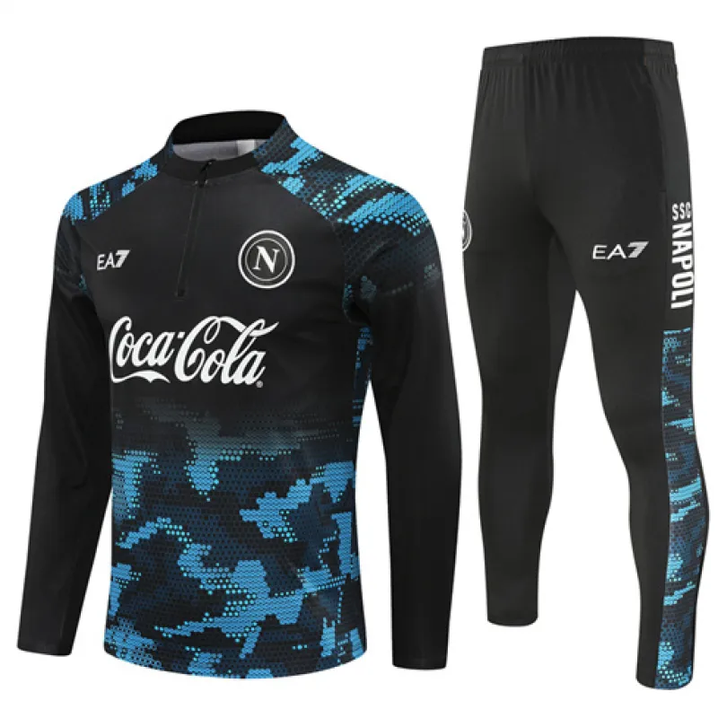 Vêtements de sport pour enfants de Naples 2024/25 - Noir