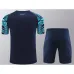 Camiseta de entrenamiento A + Pantalones cortos de Nápoles 2024/25 - Azul