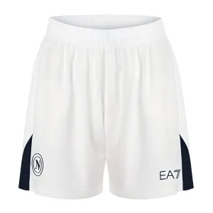 Pantaloncini di fuori campo di Napoli 2024/25 - Bianchi