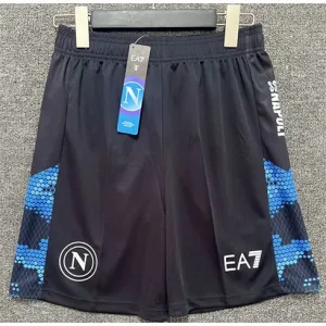 Shorts commemorativi EA7 di Napoli 2024/25 - Nero