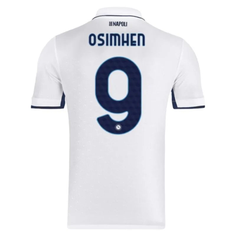 Osimhen's Napoli 2024/25 Away Jersey - White