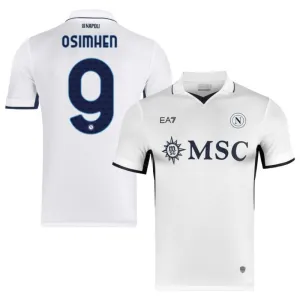 Osimhens Napoli 2024/25 Auswärts-Jersey - Weiß