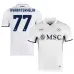 Maillot d'extérieur de Napoli 2024/25 de Kvaratskhelia - Blanc